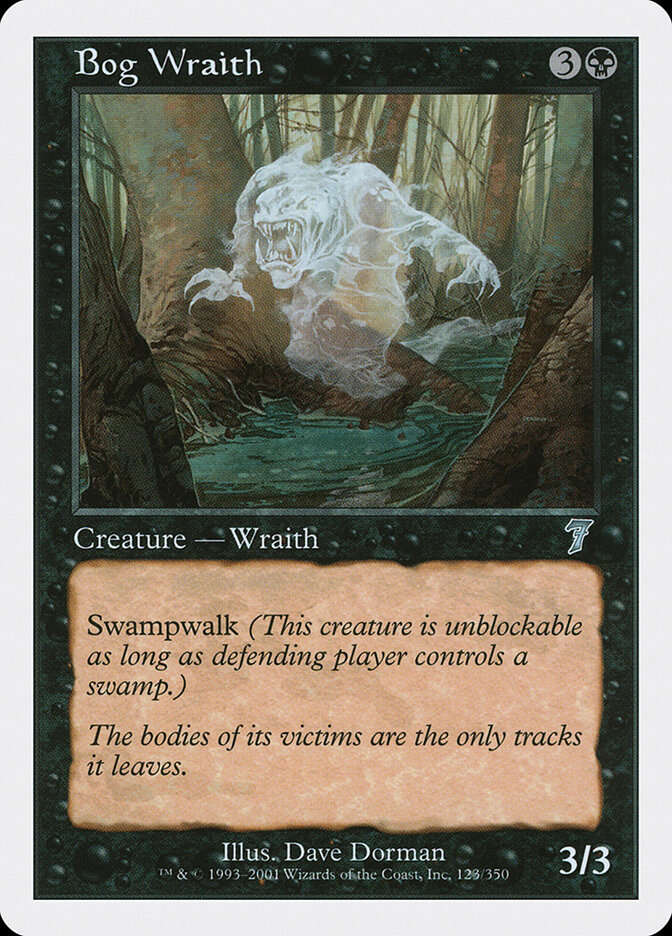 Bog Wraith, Seventh Edition · 123/350