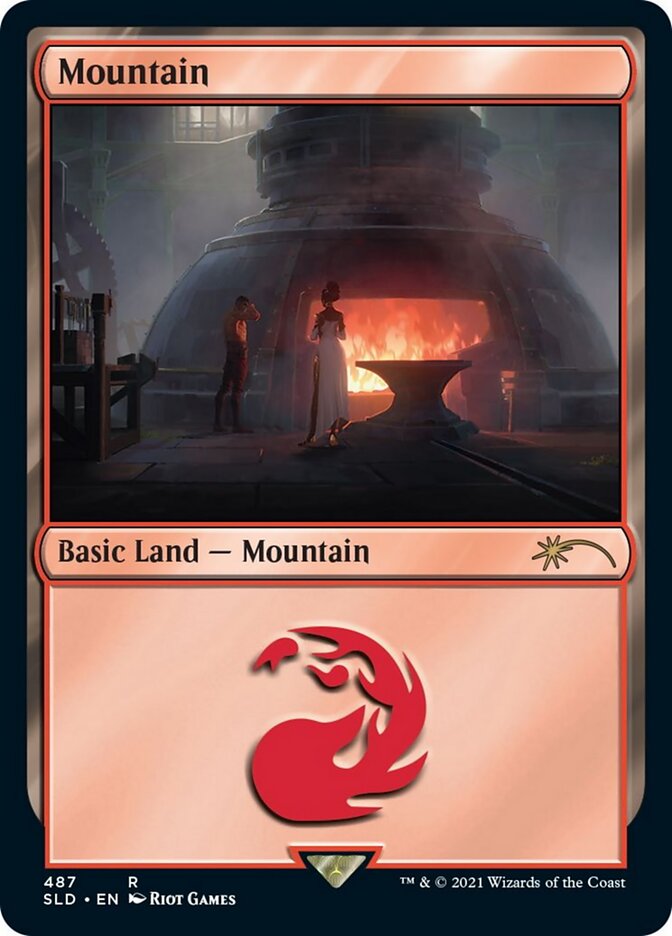 Mountain, Secret Lair Drop · 487