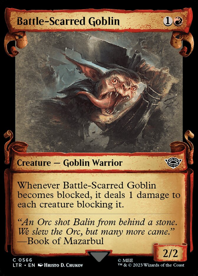 Battle-Scarred Goblin, The Lord of the Rings: Tales of Middle-earth · 0566