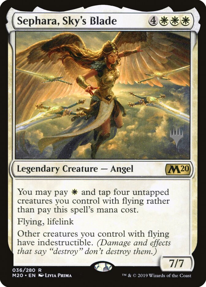 Sephara, Sky's Blade, Core Set 2020 Promos · 036/280