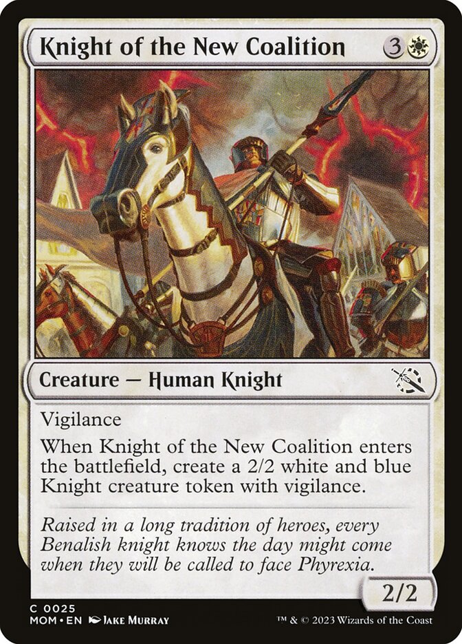 Knight of the New Coalition, March of the Machine · 0025
