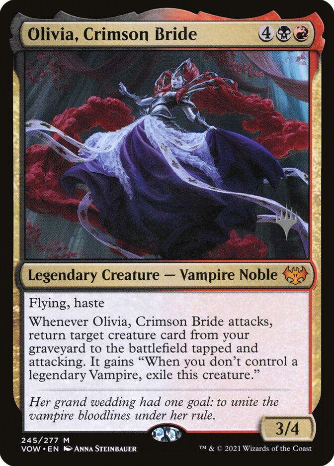 Olivia, Crimson Bride, Innistrad: Crimson Vow Promos · 245/277