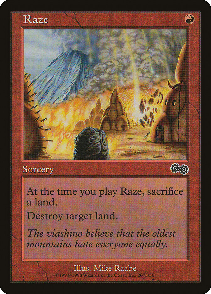 Raze, Urza's Saga · 207/350
