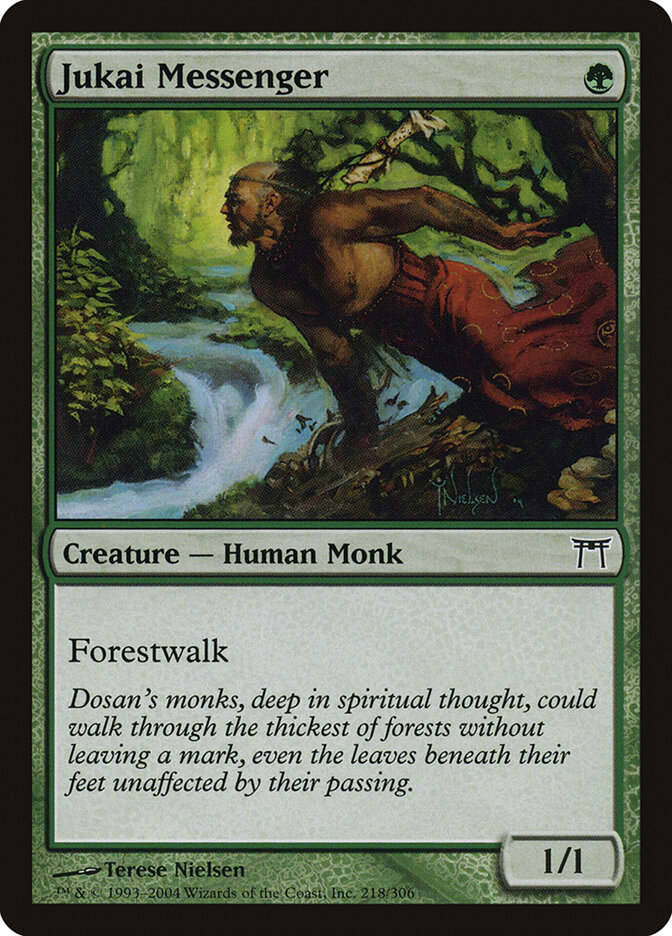 Jukai Messenger, Champions of Kamigawa · 218/306