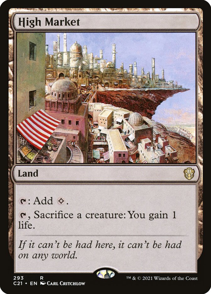 High Market, Commander 2021 · 293