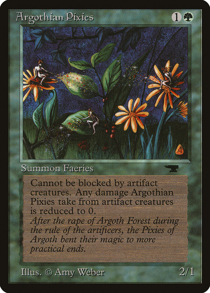 Argothian Pixies, Antiquities · 29