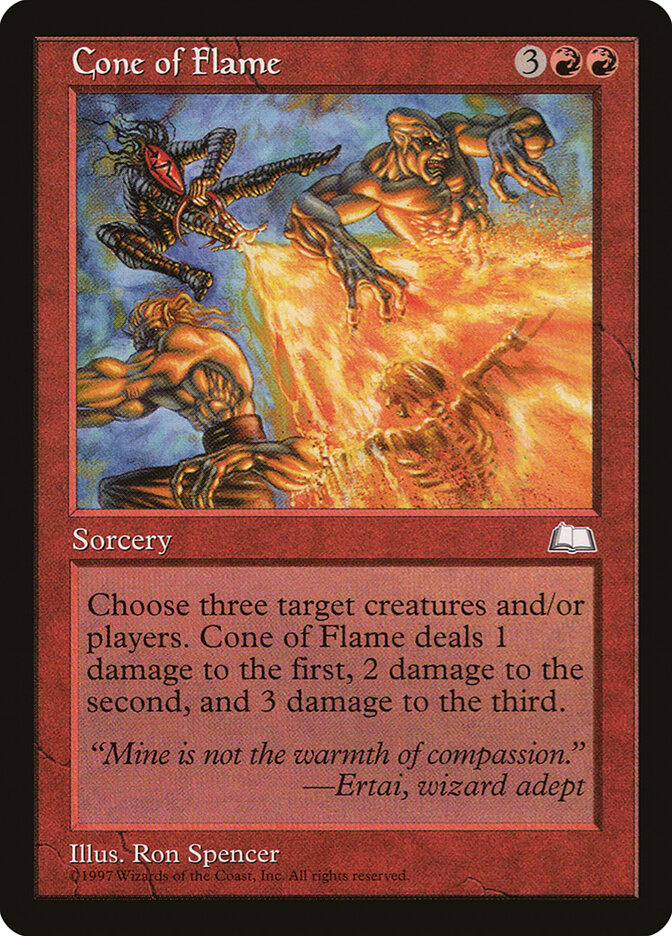Cone of Flame, Weatherlight · 95