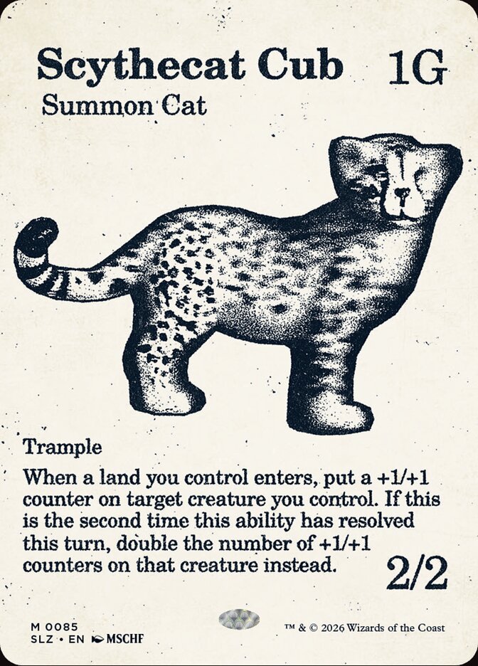 Scythecat Cub, The Zeta Set · 0085