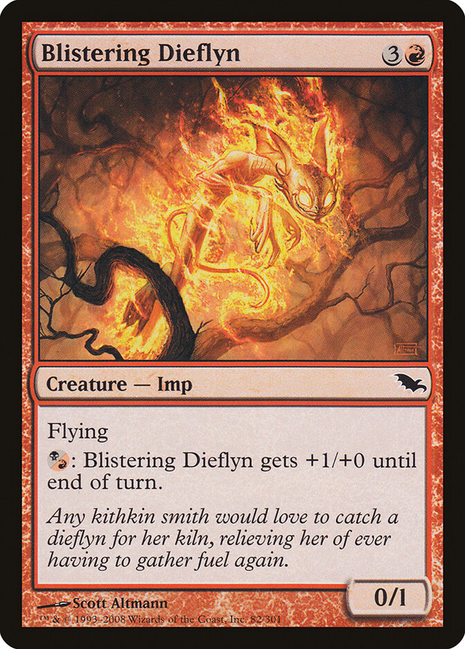 Blistering Dieflyn, Shadowmoor · 82/301