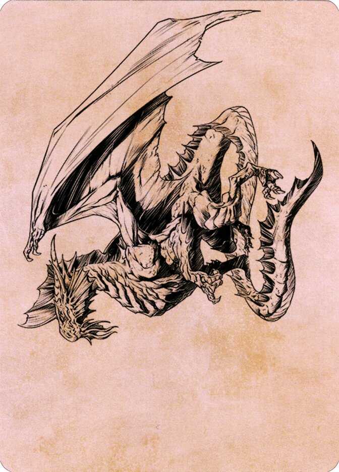 Ancient Silver Dragon // Ancient Silver Dragon, Battle for Baldur's Gate Art Series · 047