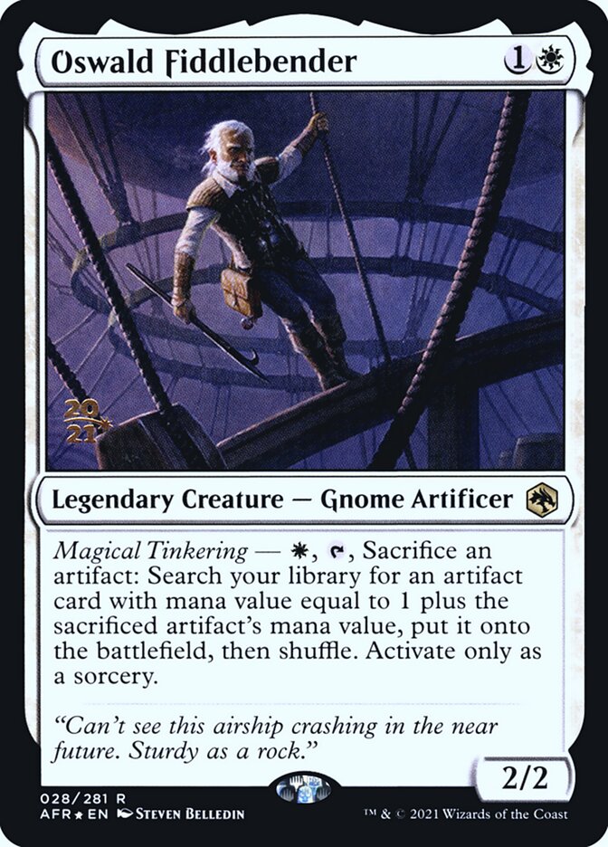 Oswald Fiddlebender, Adventures in the Forgotten Realms Promos · 028/281
