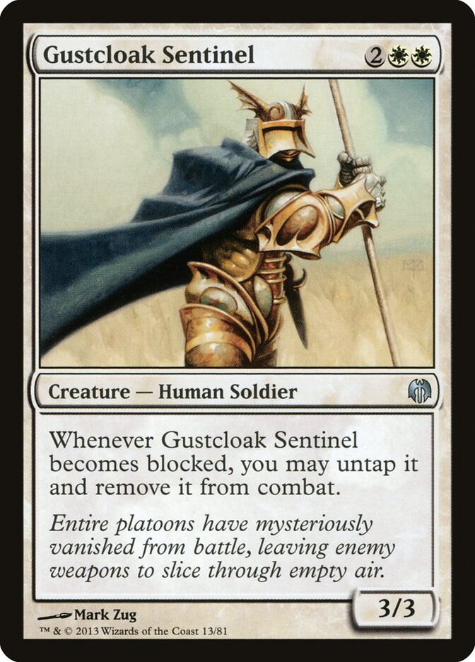 Gustcloak Sentinel, Duel Decks: Heroes vs. Monsters · 13/81