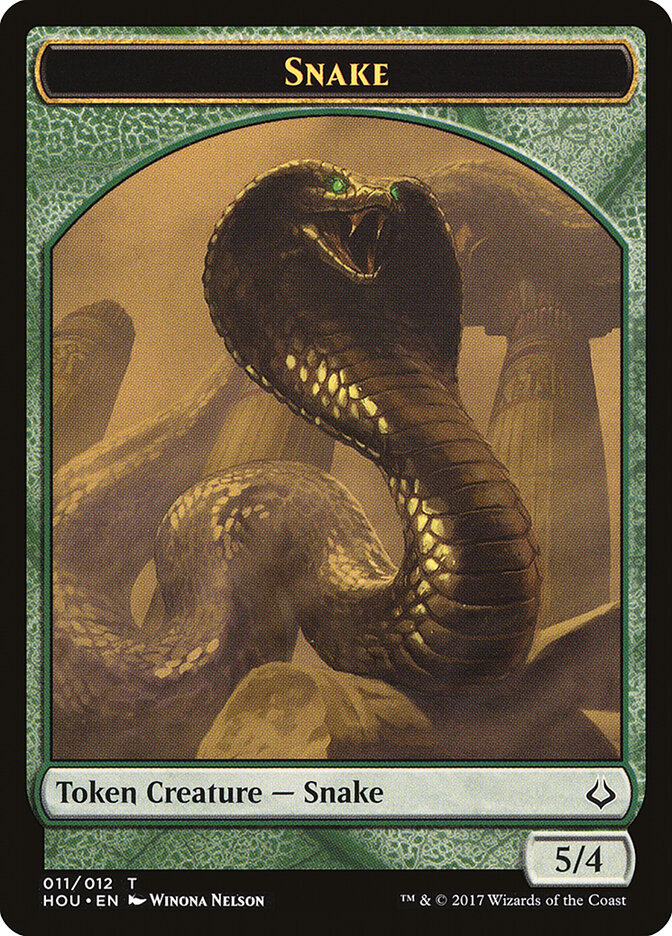 Snake, Hour of Devastation Tokens · 011