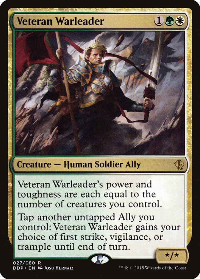 Veteran Warleader, Duel Decks: Zendikar vs. Eldrazi · 027/080