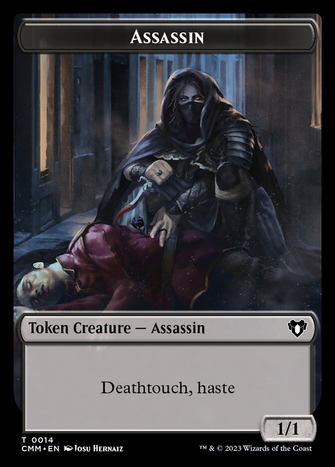 Assassin, Commander Masters Tokens · 0014