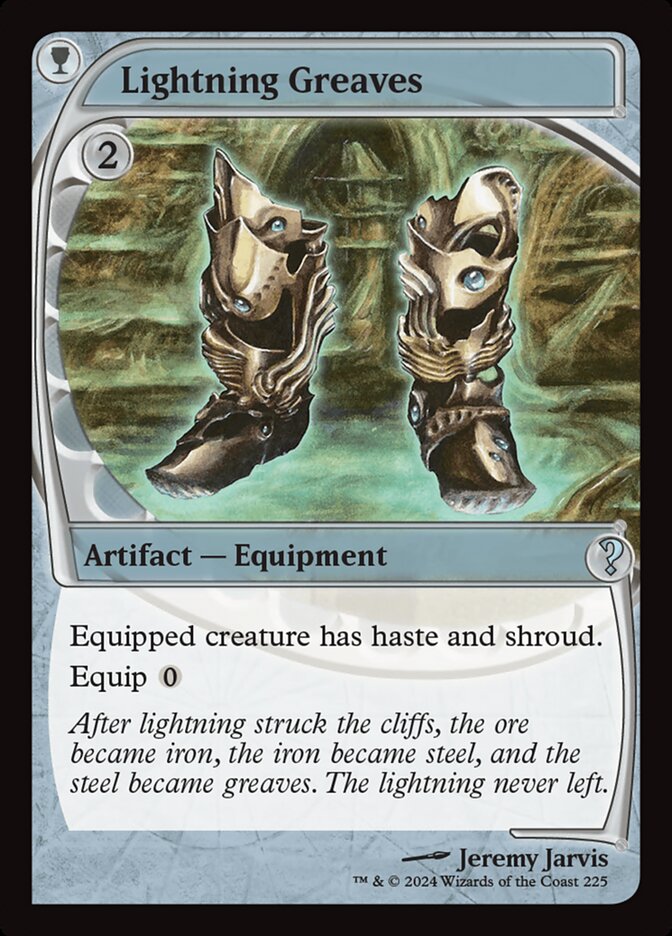 Lightning Greaves, Mystery Booster 2 · 0225