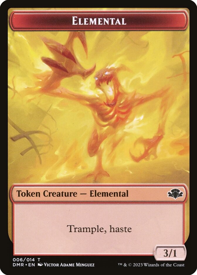 Elemental, Dominaria Remastered Tokens · 006