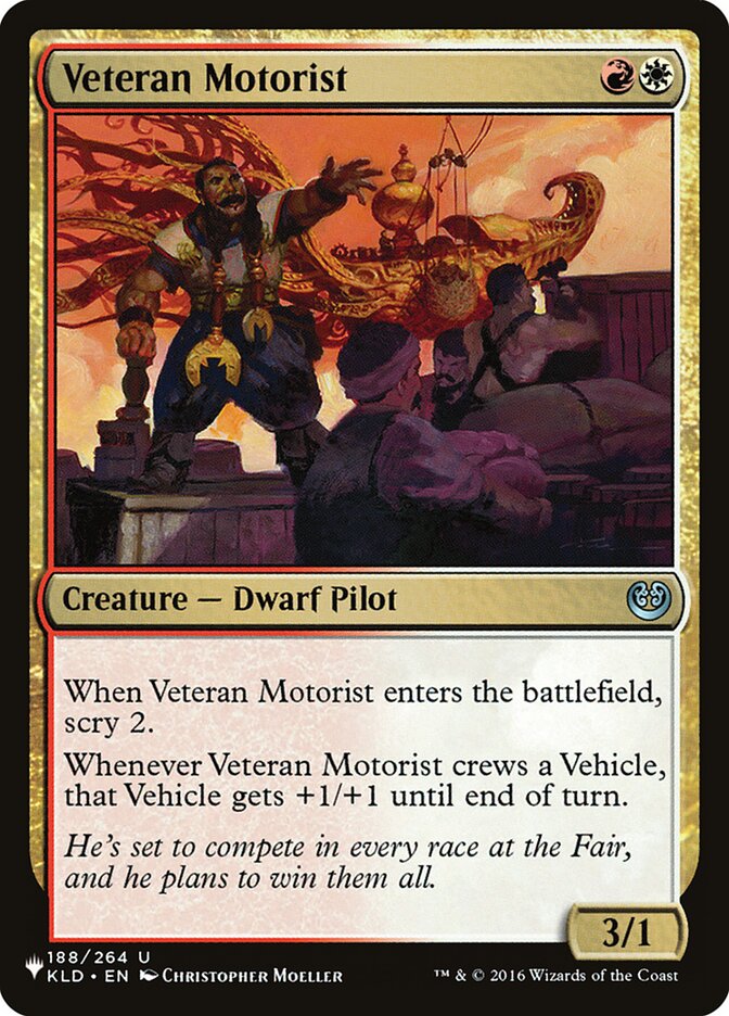 Veteran Motorist, The List · kld-188