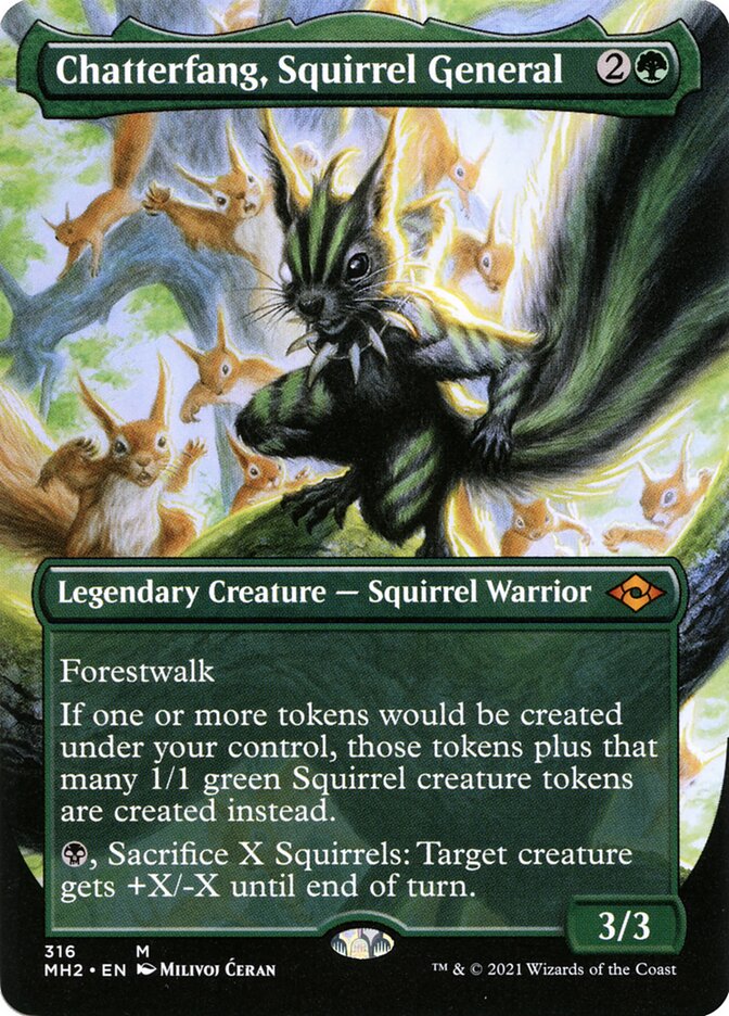 Chatterfang, Squirrel General, Modern Horizons 2 · 316