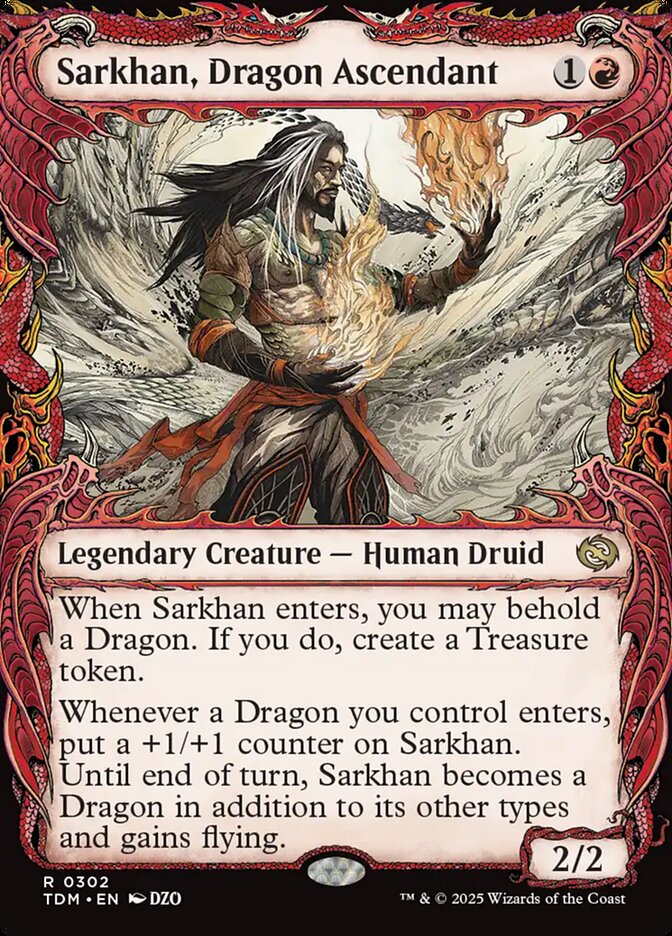 Sarkhan, Dragon Ascendant, Tarkir: Dragonstorm · 0302