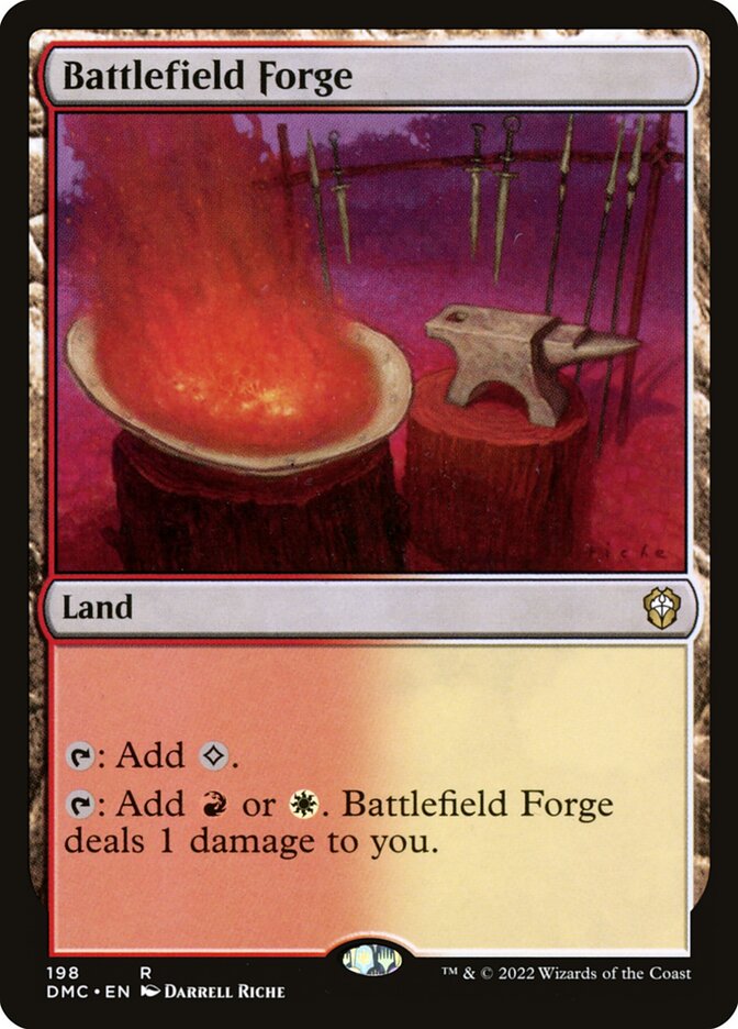 Battlefield Forge, Dominaria United Commander · 198