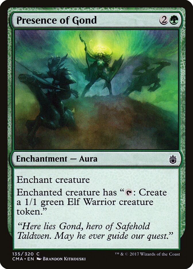 Presence of Gond, Commander Anthology · 135/320