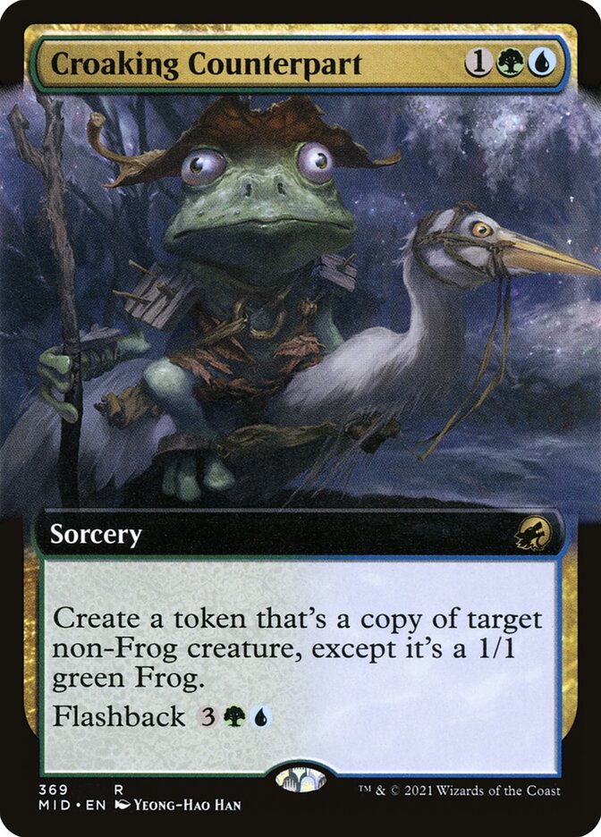 Croaking Counterpart, Innistrad: Midnight Hunt · 369