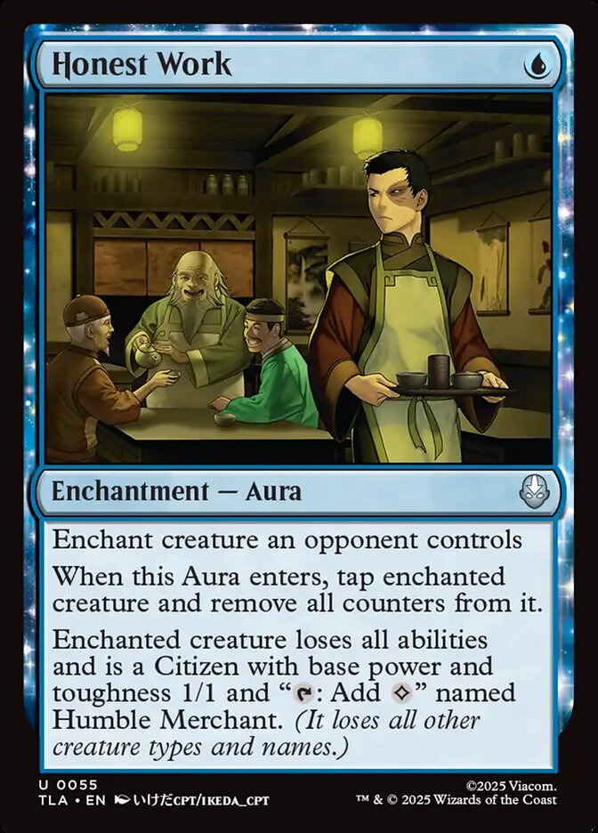 Honest Work, Avatar: The Last Airbender · 0055