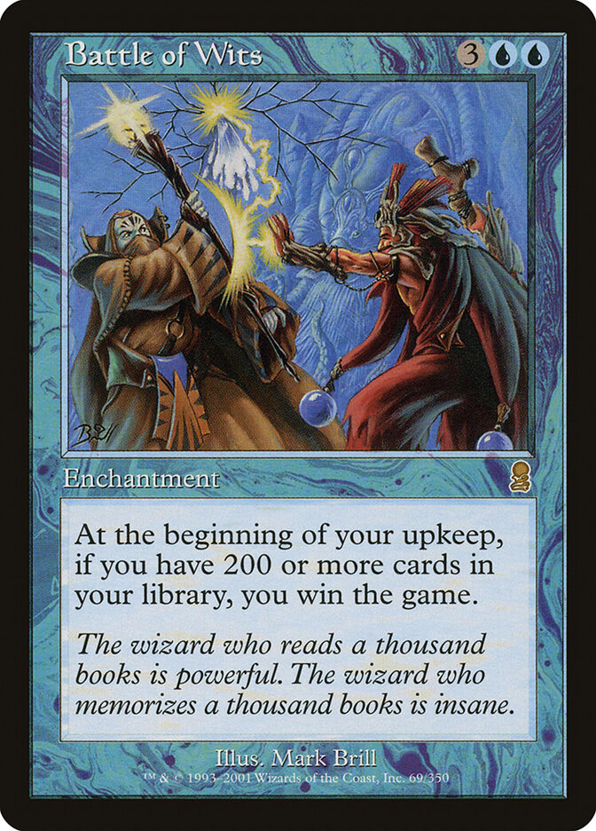 Battle of Wits, Odyssey · 69/350