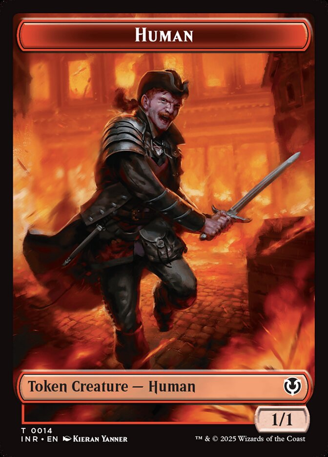 Human, Innistrad Remastered Tokens · 0014