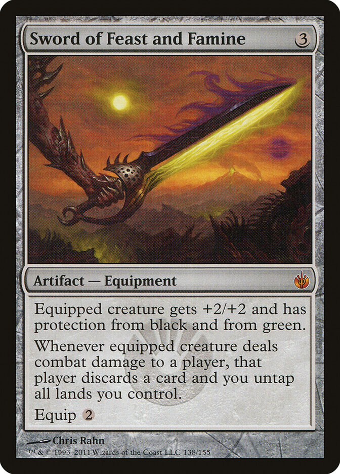 Sword of Feast and Famine, Mirrodin Besieged · 138/155