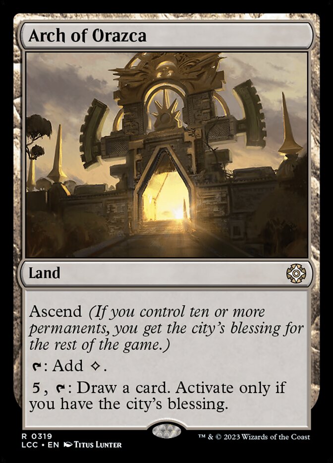 Arch of Orazca, The Lost Caverns of Ixalan Commander · 0319