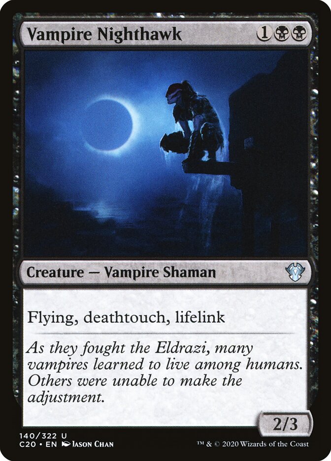 Vampire Nighthawk, Commander 2020 · 140/322