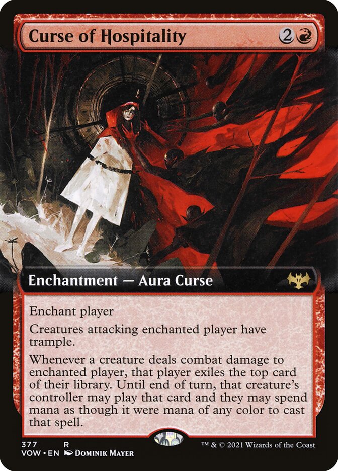 Curse of Hospitality, Innistrad: Crimson Vow · 377