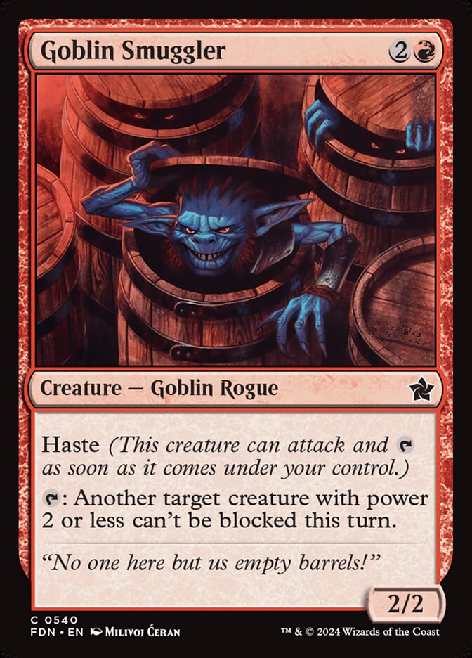 Goblin Smuggler, Foundations · 0540