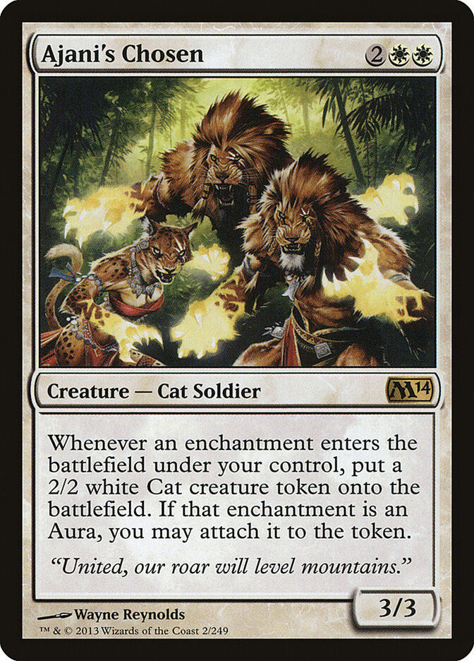 Ajani's Chosen, Magic 2014 · 2/249