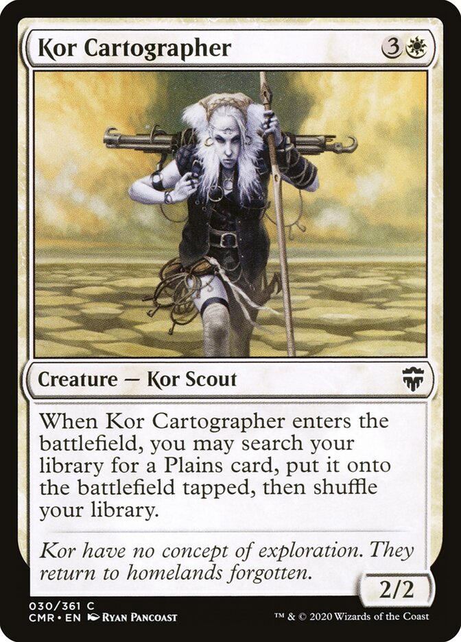 Kor Cartographer, Commander Legends · 030/361