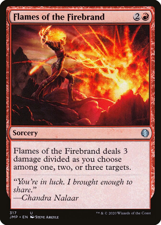 Flames of the Firebrand, Jumpstart · 317