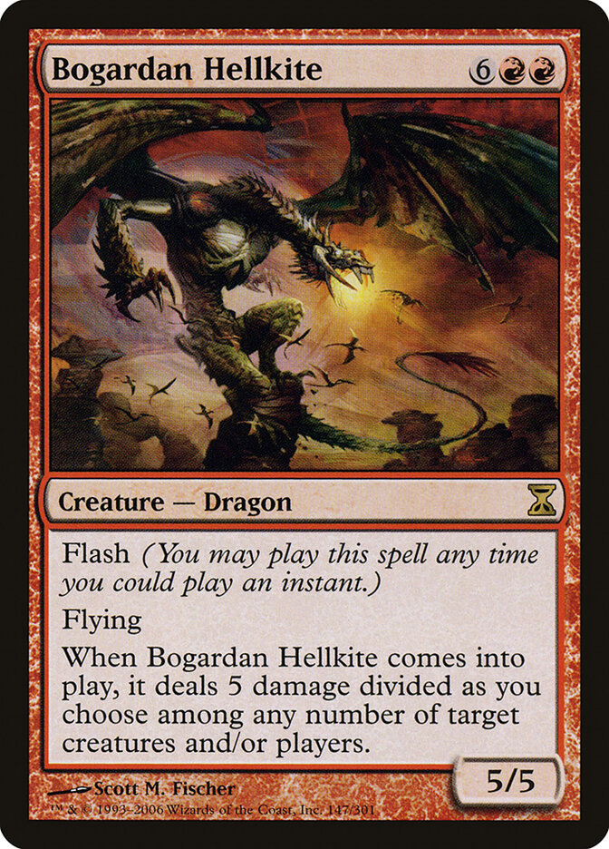 Bogardan Hellkite, Time Spiral · 147/301