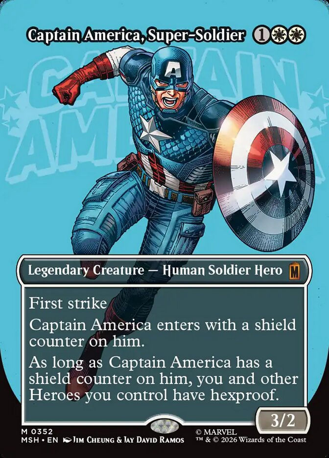 Captain America, Super-Soldier, Marvel Super Heroes · 0352