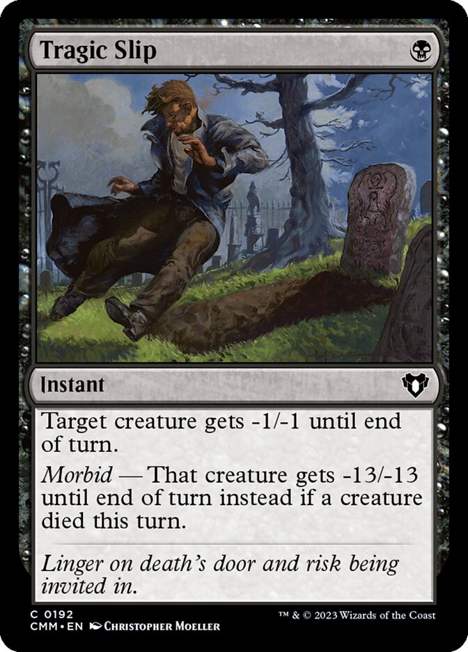Tragic Slip, Commander Masters · 0192