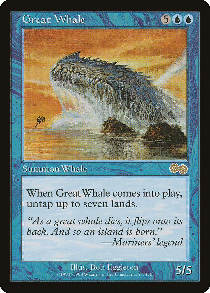 Great Whale, Urza's Saga · 77/350