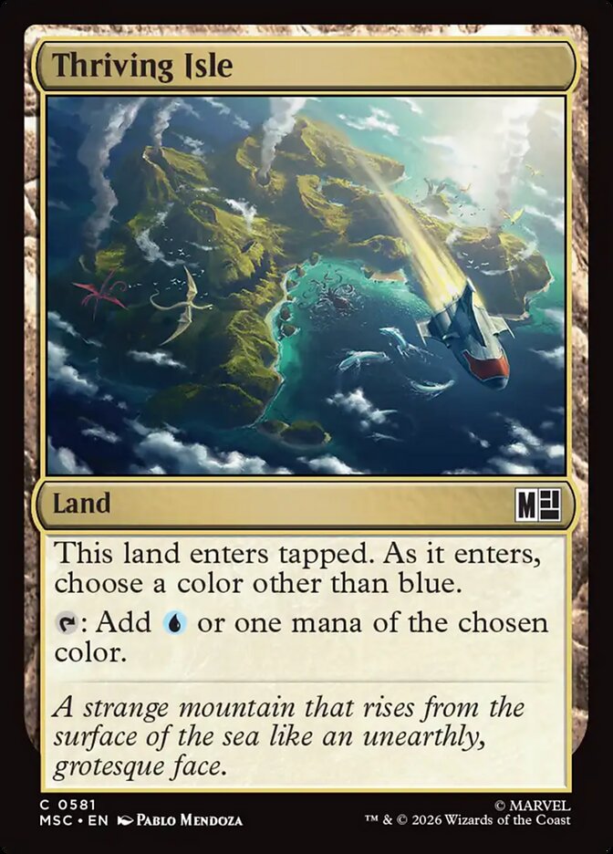 Thriving Isle, Marvel Super Heroes Commander · 0581