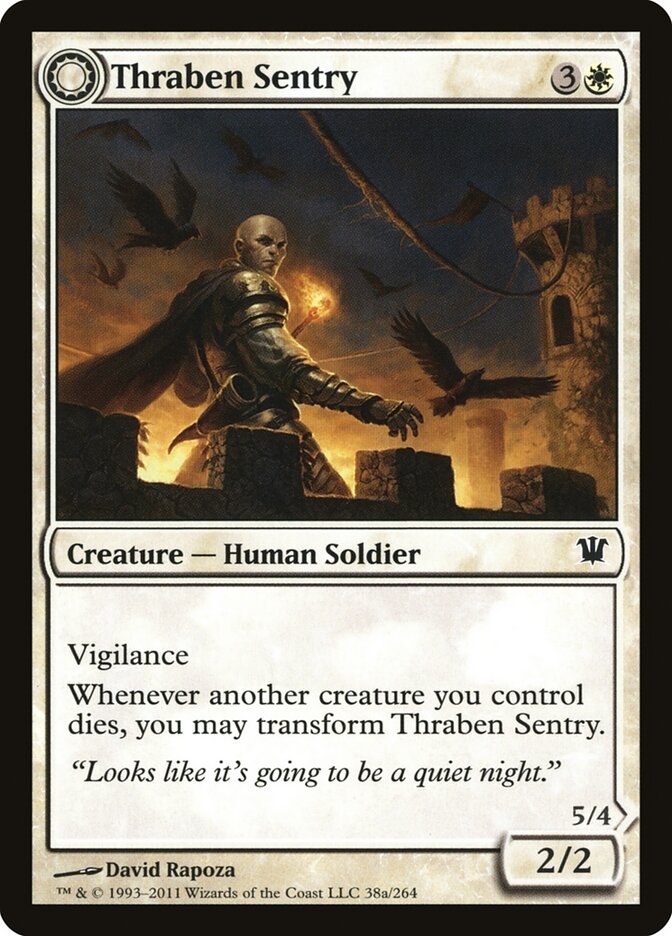 Thraben Sentry // Thraben Militia, Innistrad · 38/264