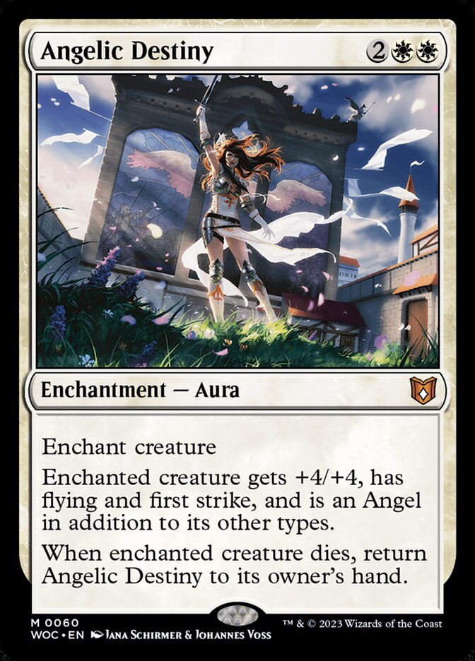 Angelic Destiny, Wilds of Eldraine Commander · 0060