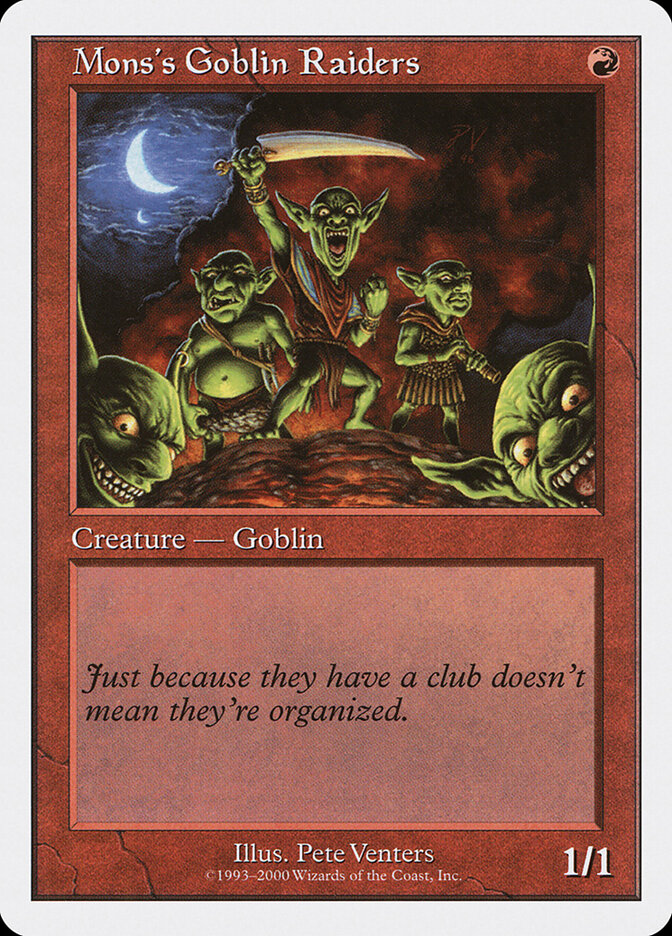 Mons's Goblin Raiders, Starter 2000 · 32