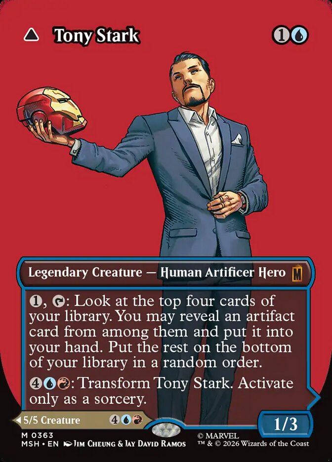 Tony Stark // The Invincible Iron Man, Marvel Super Heroes · 0363