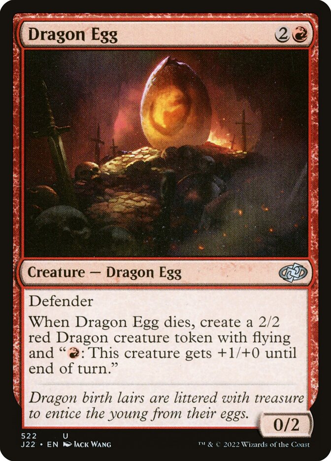 Dragon Egg, Jumpstart 2022 · 522