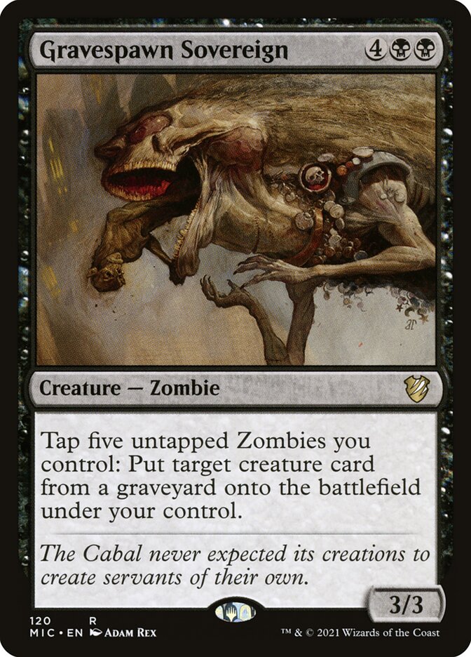 Gravespawn Sovereign, Midnight Hunt Commander · 120