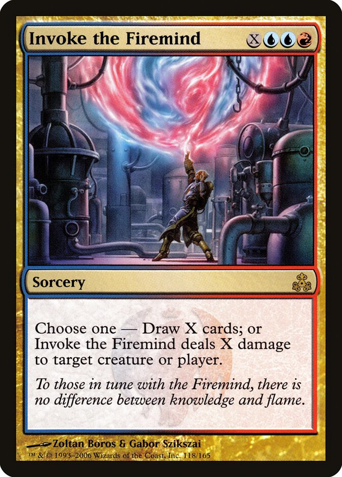 Invoke the Firemind, Guildpact · 118/165